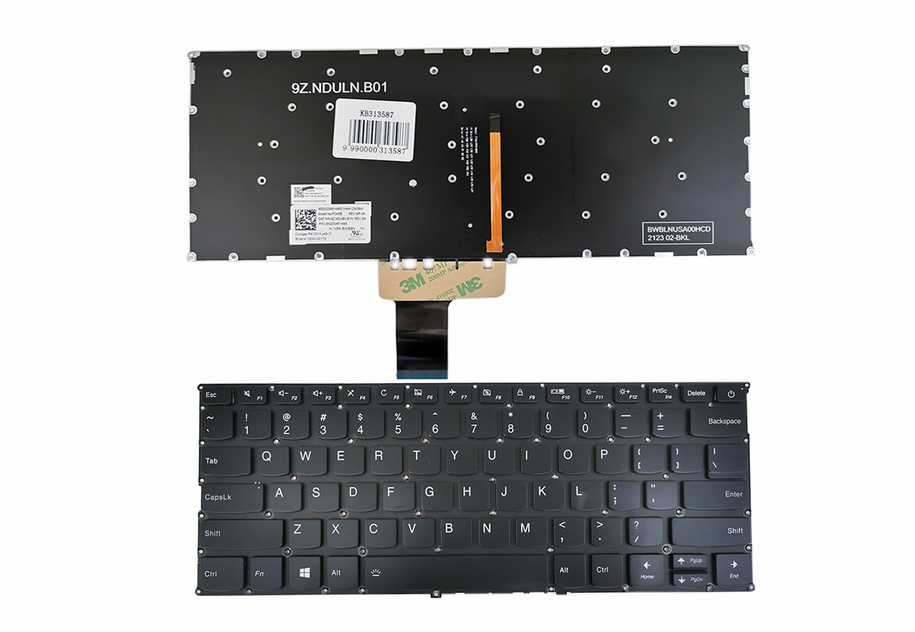 Näppäimistö LENOVO IdeaPad 720S-13, 720S-13IKB (US) taustavalolla