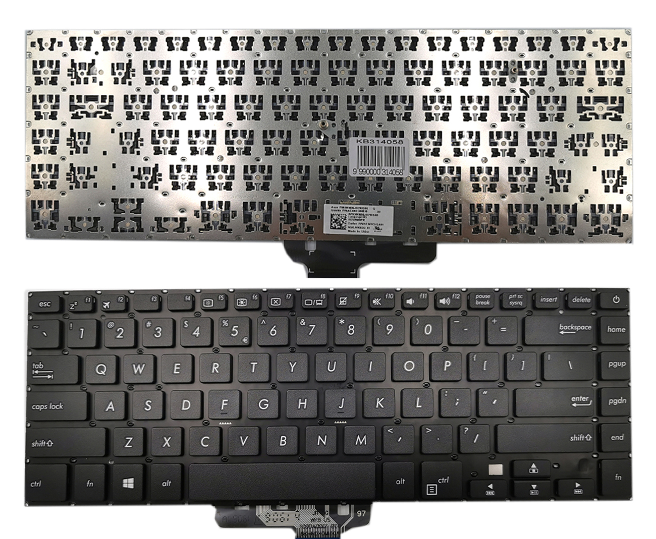 Näppäimistö ASUS VivoBook: 15 X510, X510U, X510UA, X510UN
