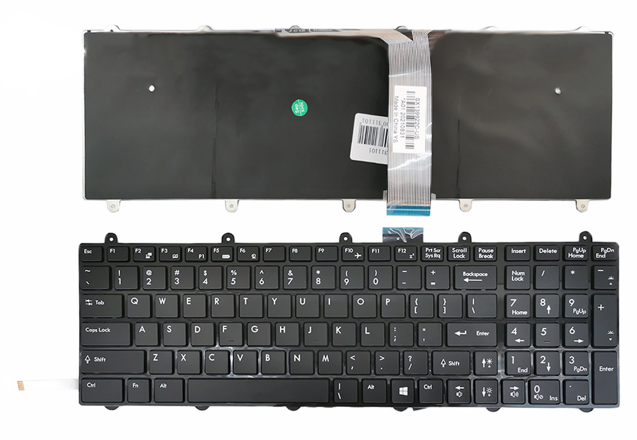 Näppäimistö MSI GX60, GE60, GE70, GT60 (US)