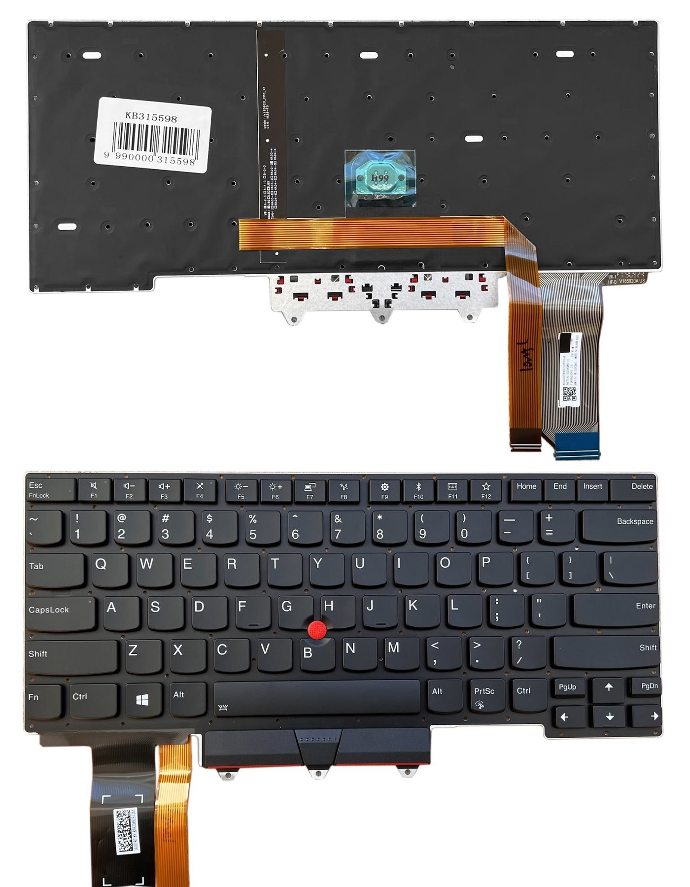 Näppäimistö LENOVO Thinkpad E14, trackpointilla, taustavalolla, US