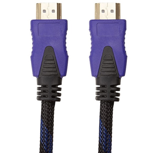 Kaapeli HDMI - HDMI, 25m, 1.4 ver., nylon, kultapinnoitettu