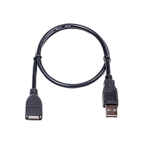 Kaapeli USB 2.0 AF - AM, 0,5m