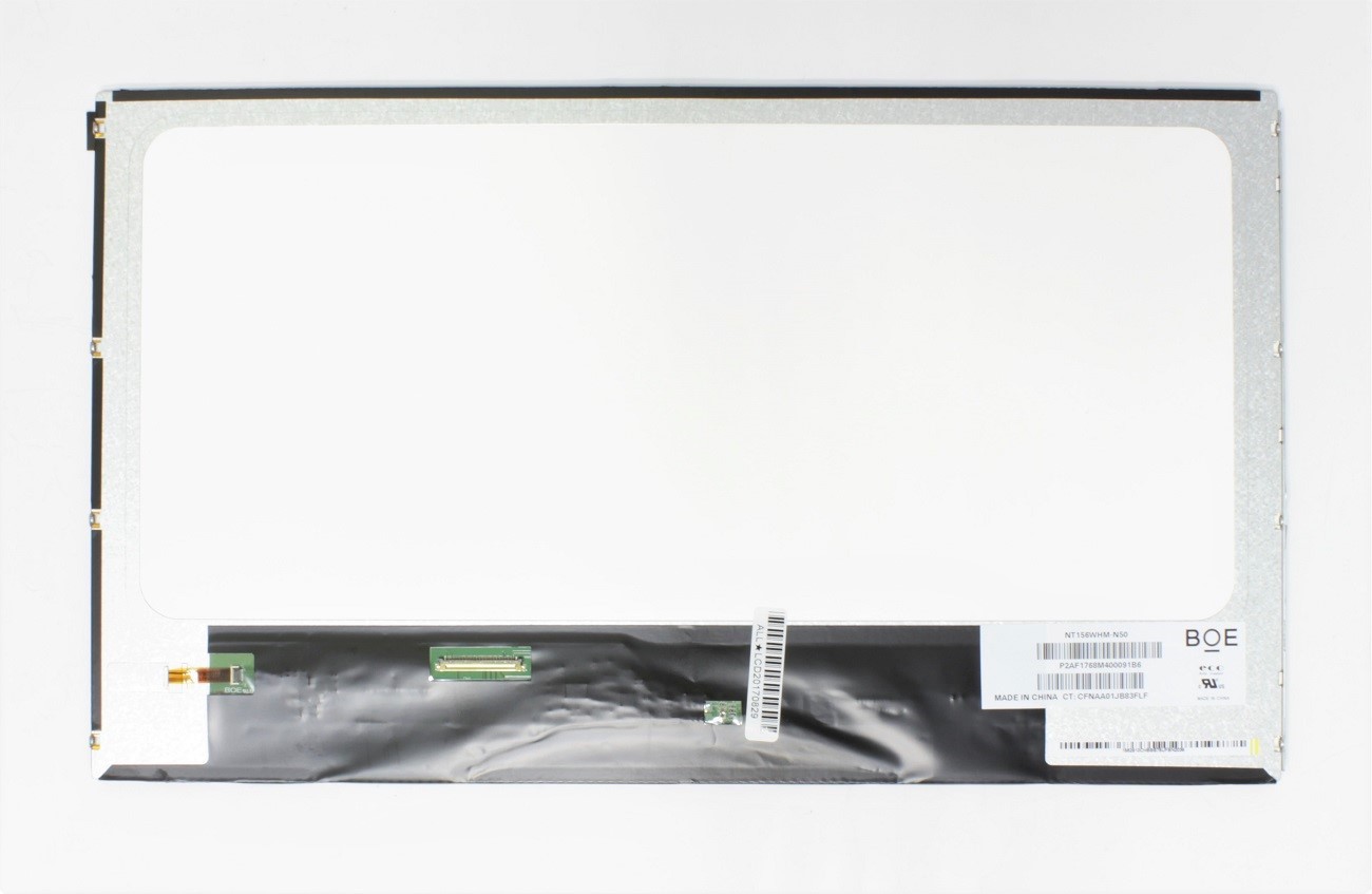 LCD-näyttö 15.6" 1366x768 HD, LED, matta, 40-pin (vasen) EDP, A+