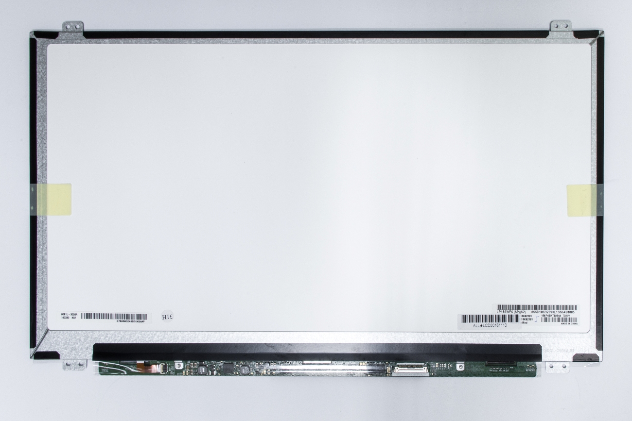 LCD-näyttö 15.6" 1920x1080 FHD, LED IPS SLIM, glossy, 30pin right EDP, LP156WF6-SPK2, A+