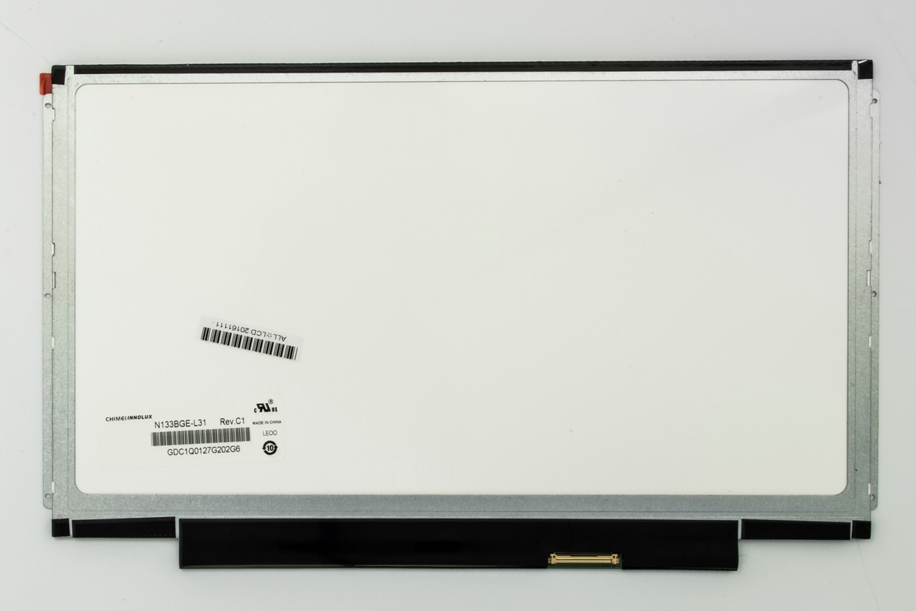 Kannettavan tietokoneen LCD-näyttö 13,3" 1366 x 768 HD, LED, SLIM, matta, 40pin (oikea), A+
