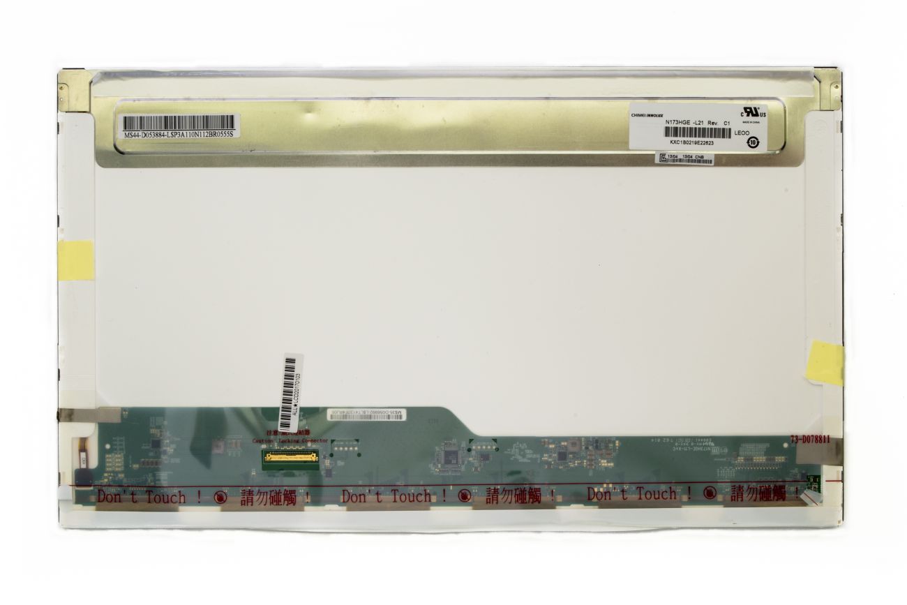 Kannettavan tietokoneen LCD-näyttö 17,3" 1920 x 1080 FULL HD, LED, matta, 40pin (vasen), A+