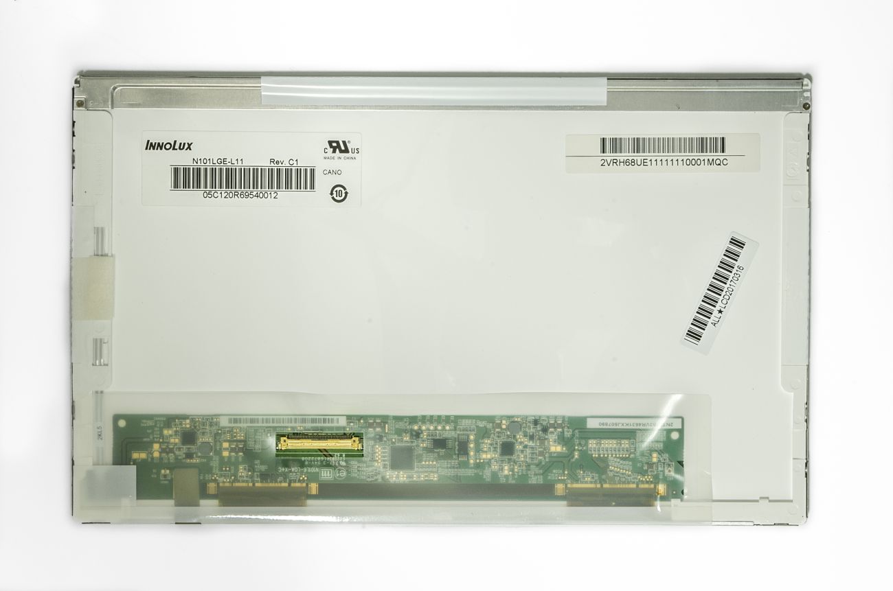 Kannettavan tietokoneen LCD-näyttö 10,1" 1024 x 600, LED,matta, 40pin (vasen), A+