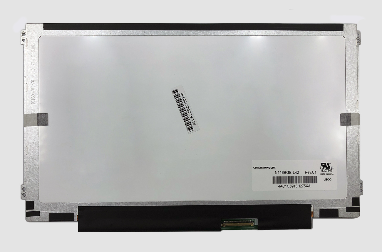 Kannettavan näyttö 11,6 tuumaa 1366x768 HD, LED, SLIM, kiiltävä, 40-nastainen (oikea), A+