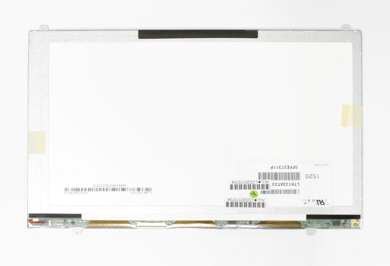 LCD-näyttö 13.3" 1366x768 HD, LED, matta, 40-pin (vasen), A+