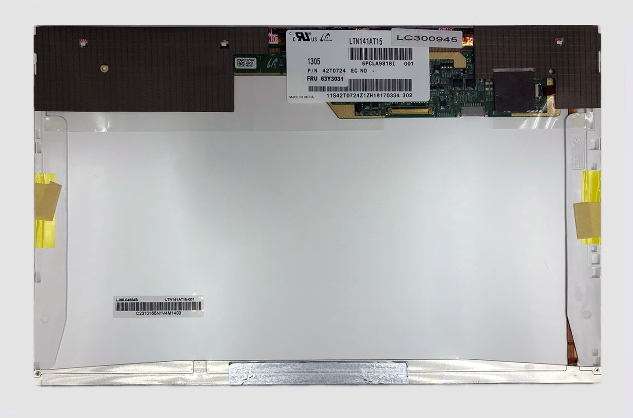 Kannettavan näyttö 14.1" 1280x800 WXGA, LED, matta, 40-pin (oikea), A+
