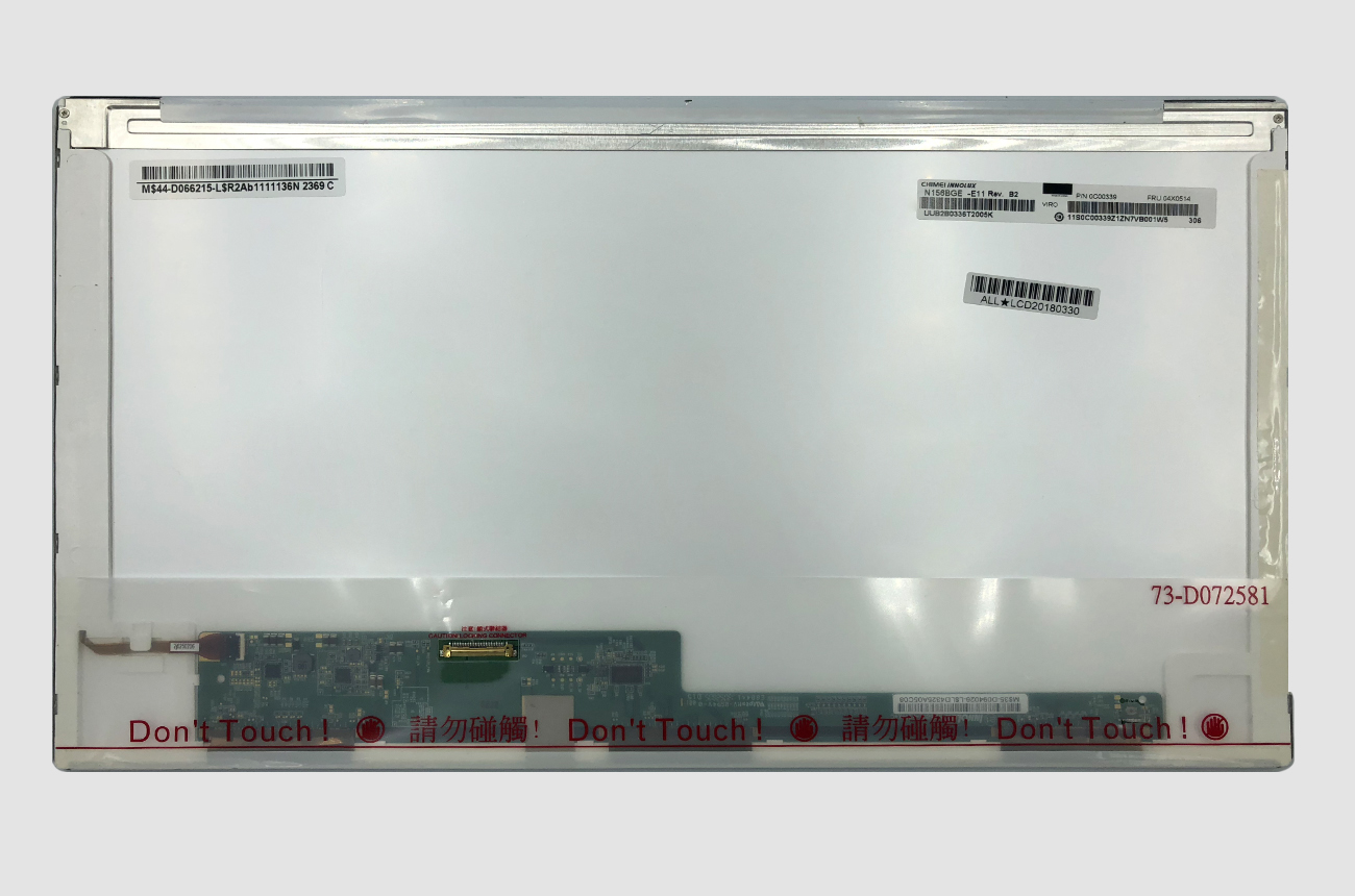 Kannettavan näyttö 15.6" 1366x768, HD, LED, matta, 30-pin (vasen), A+ (lenovo)