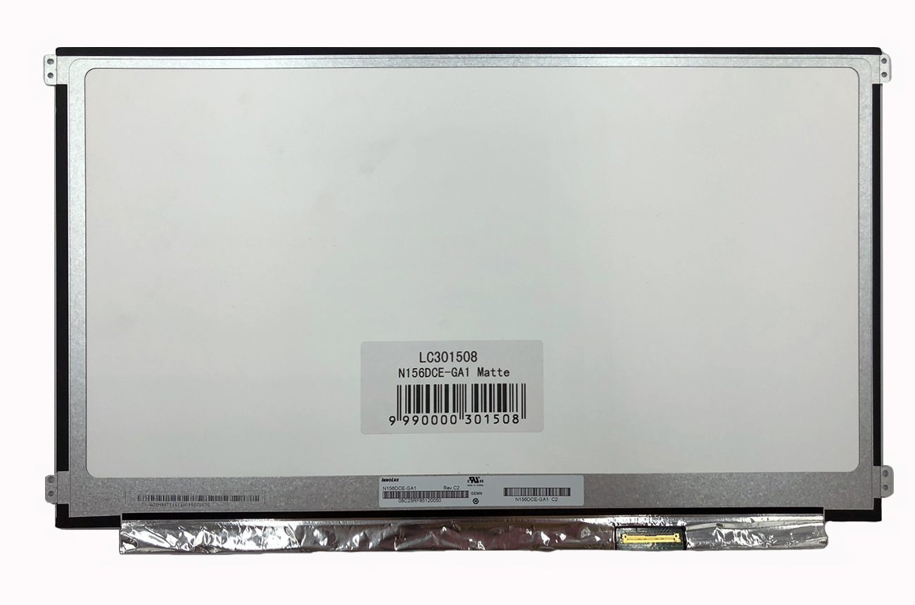 Kannettavan tietokoneen LCD-näyttö 15,6" 3840 x 2160 UHD, LED, IPS, SLIM, matta, 40pin (oikea)