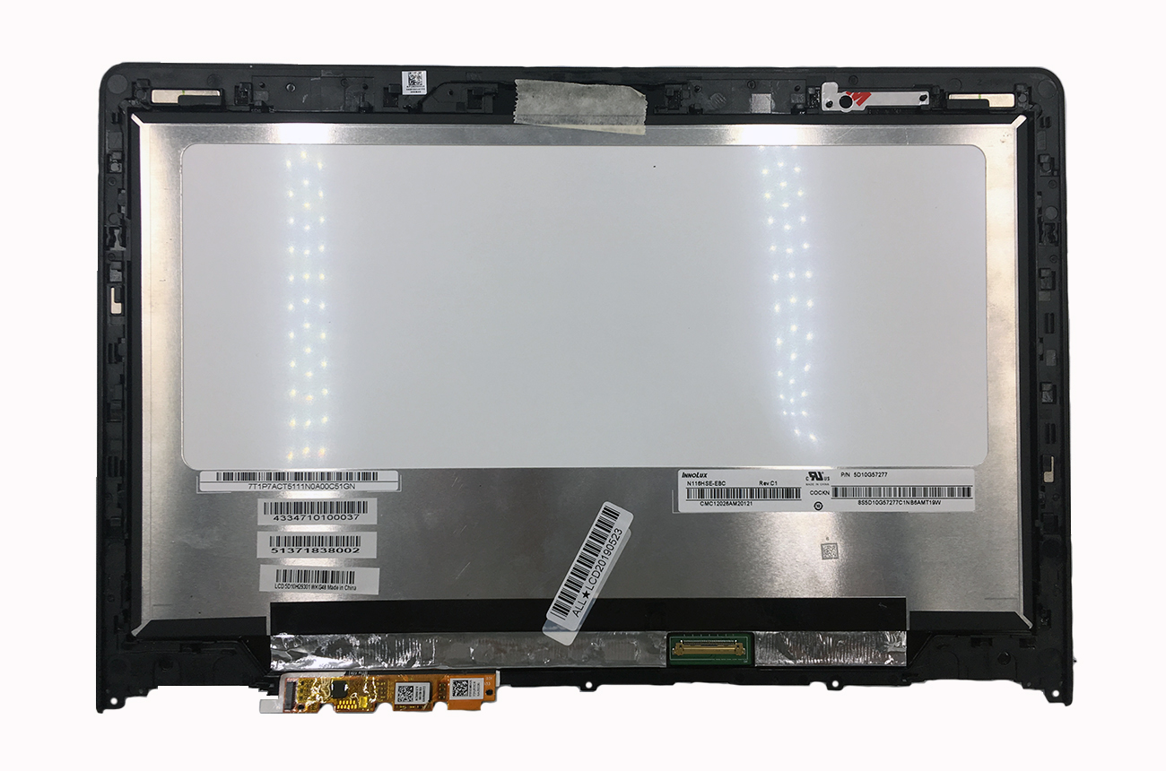 Kannettavan tietokoneen kosketus-LCD-näyttö 11,6" 1920 x 1080 FHD, LED, IPS, SLIM, kiiltävä, 30pin (oikea), EDP, A+