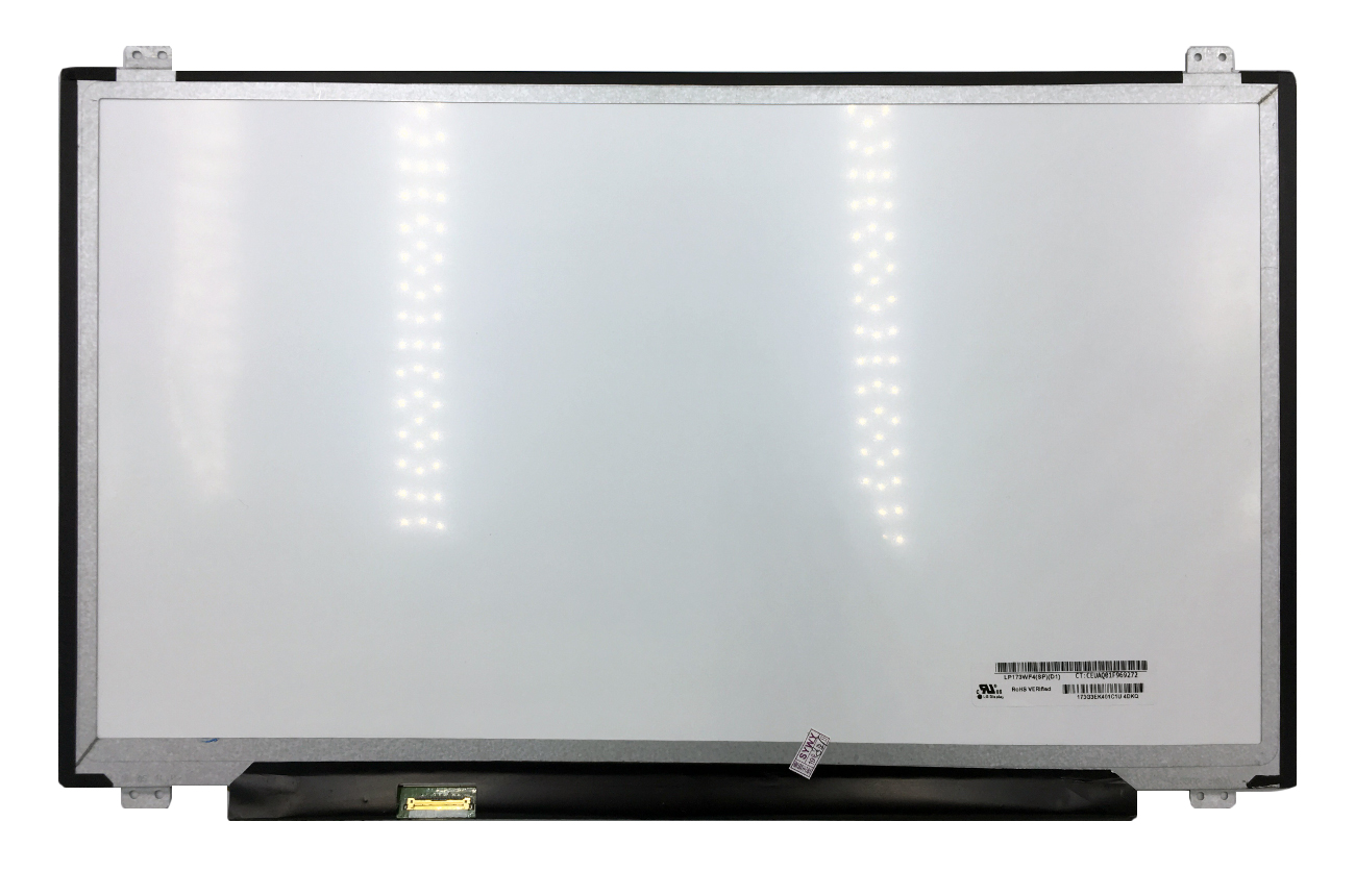 Kannettavan tietokoneen LCD-näyttö 17,3" 1920 x 1080 FULL HD, LED, IPS, SLIM, matta, 30pin (vasen), A+