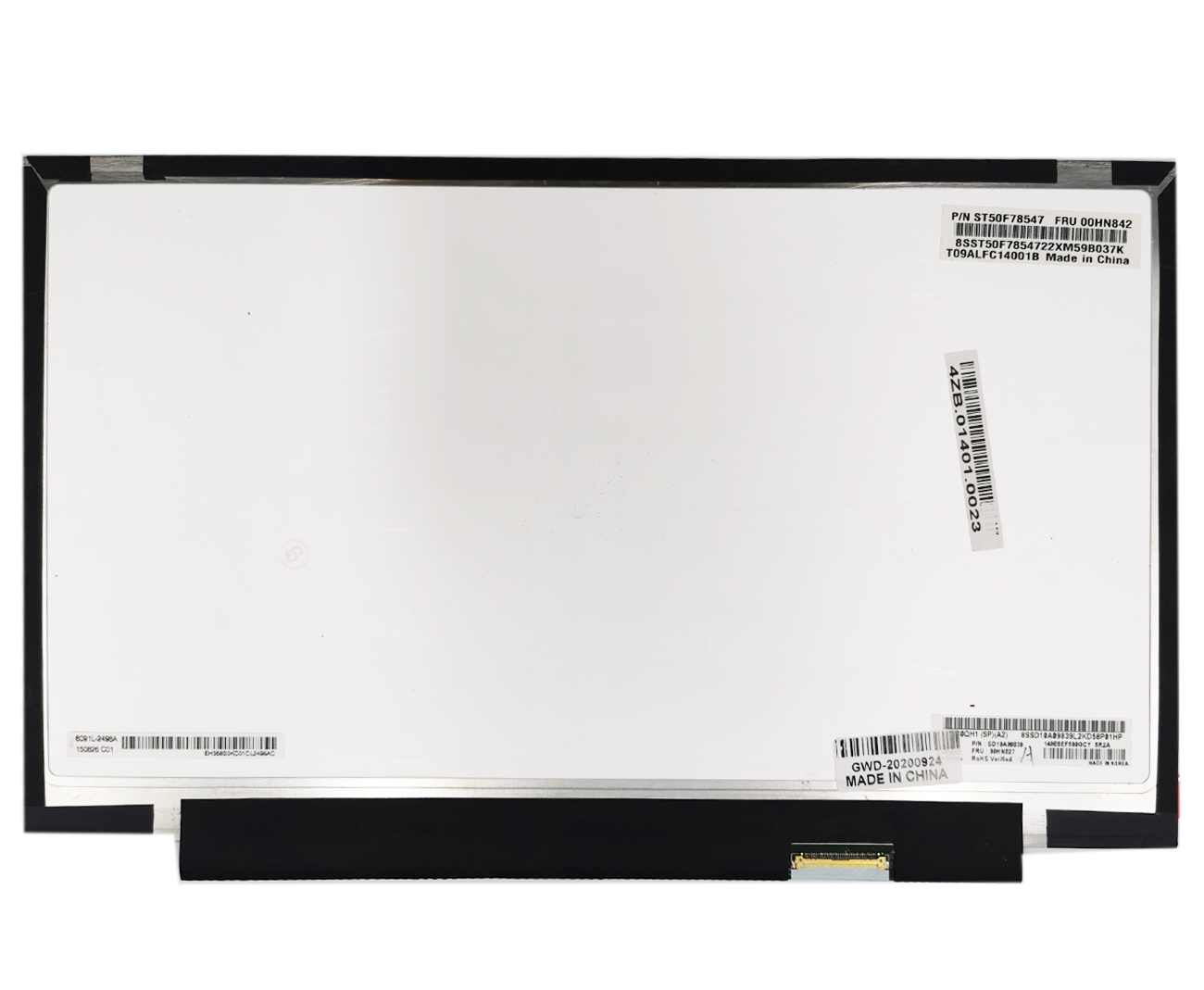 Kannettavan tietokoneen LCD-näyttö 14,0" 2560 x 1440 QHD, LED, IPS, SLIM, matta, 40pin (oikea), A+