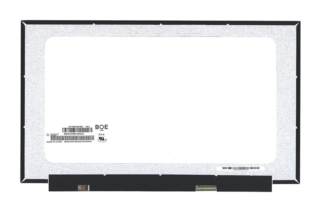 LCD-näyttö 15.6" 1920x1080 FHD, LED, IPS, SLIM, matta, 30 pin (right), 350mm, A+