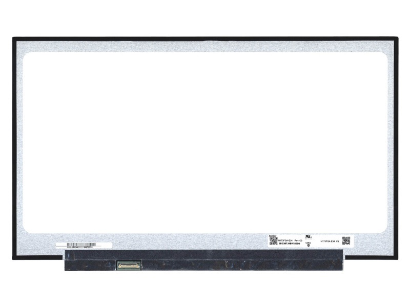 Kannettavan tietokoneen LCD-näyttö 17,3" 1600 x 900, HD+, SLIM, LED, matinė, 30pin (vasen), A+
