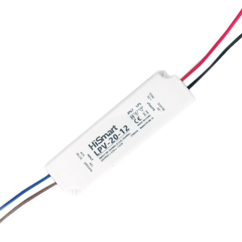 Virtalähde 12V, 1,67A, 20W, IP67