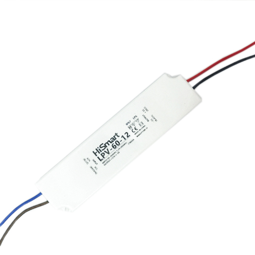 Virtalähde 12V, 5A, 60W, IP67