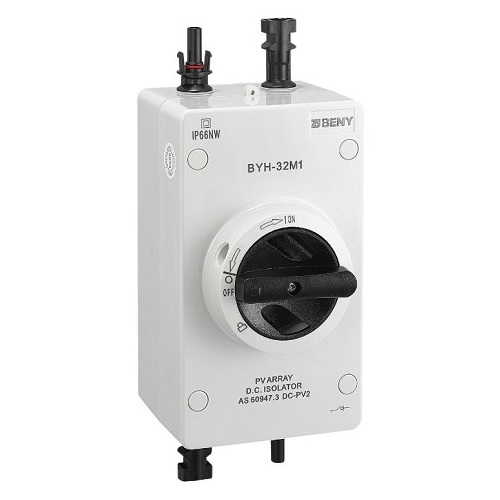 DC-erotuskytkin 2P, 32A, 1000VDC, MC4, IP66