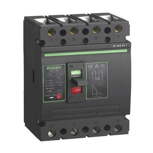 DC-johdonsuojakatkaisija - 4P, 125A, 1000VDC