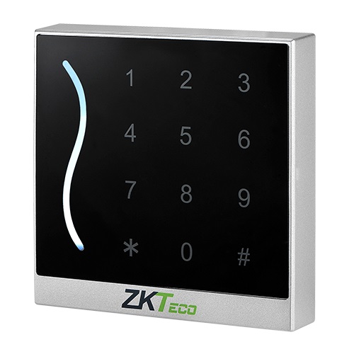 ZKTECO RFID-kortinlukija 13.56MHz, Wiegand 26, PROID30, kosketusnäppäimistöllä