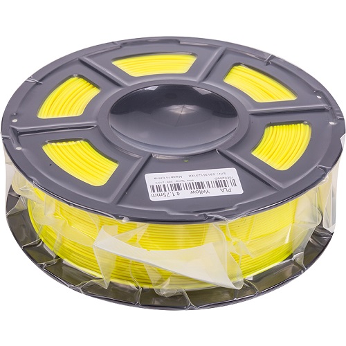 3D-tulostusfilamentti PLA, 1.75mm, 1kg, keltainen