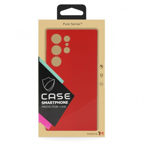 Phone Case "TM Pure Silicone" for Xiaomi 13 Pro / Red / (Blister)