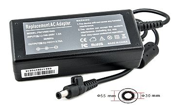 Kannettavan tietokoneen virtalähde SAMSUNG 60W: 16V, 3.75A