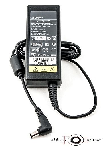 Kannettavan tietokoneen virtalähde SONY 60W: 16V, 4A