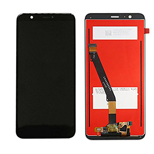Puhelimen LCD-näyttö kosketuslasilla Huawei P Smart, musta