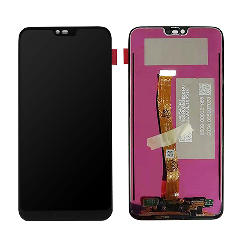 Puhelimen LCD-näyttö kosketuslasilla Huawei Honor 10, musta