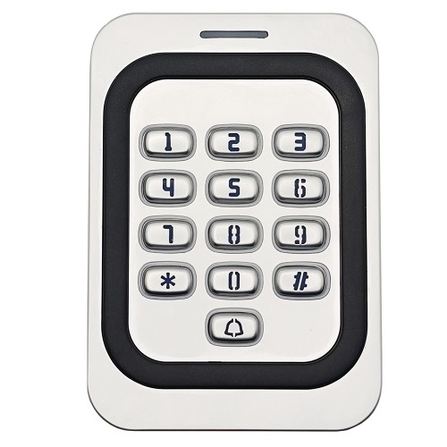 Tuya Wi-Fi access controller with keypad and EM/MIFARE card reader, 109×76×22 mm, IP66