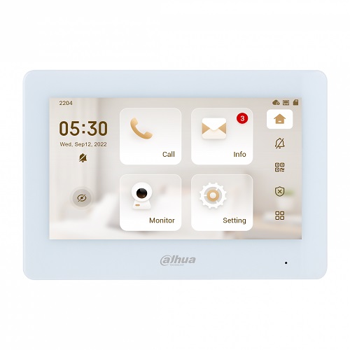 7 tuumaa väri-sisämonitori VTH5421HW-W