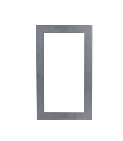 Front panel for 2 modules VTM125