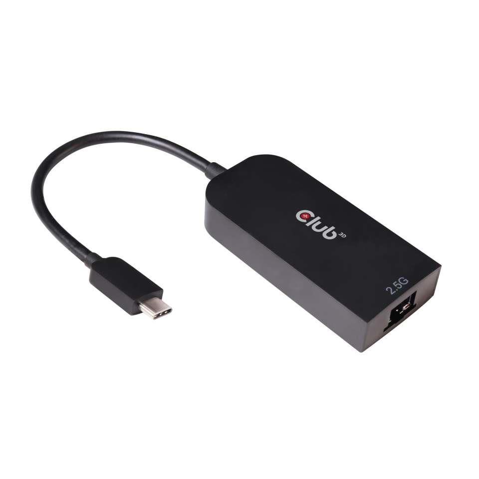 USB 3.2–RJ45-adapteri Club3D CAC-1520, M/F