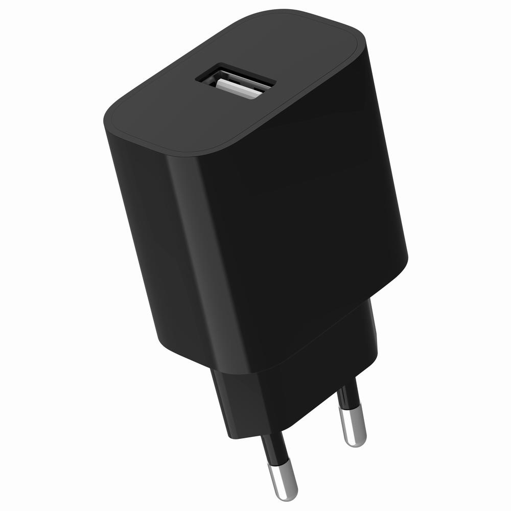 Gembird universaali USB-laturi 2,4A musta TA-UC-1A12-01-BK