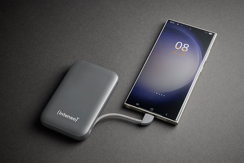 Varavirtalähde USB 10000mAh harmaa S10000 7333034 Intenso