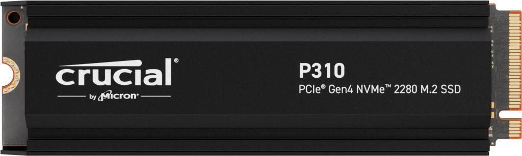 SSD-levy Crucial P310 1TB M.2 PCIe Gen4 NVMe Luku 7100 MB/s Kirjoitus 6000 MB/s