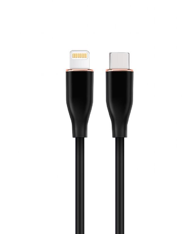 Gembird Lightning–USB-C-kaapeli 1,5 m musta CC-USB2S-CM8PM-1.5M-BK