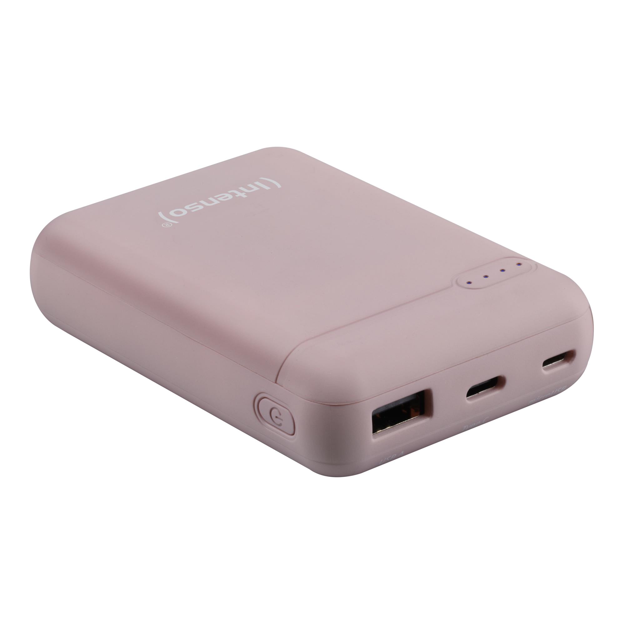 Varavirtalähde USB 10000mAh roosa 7313533 Intenso