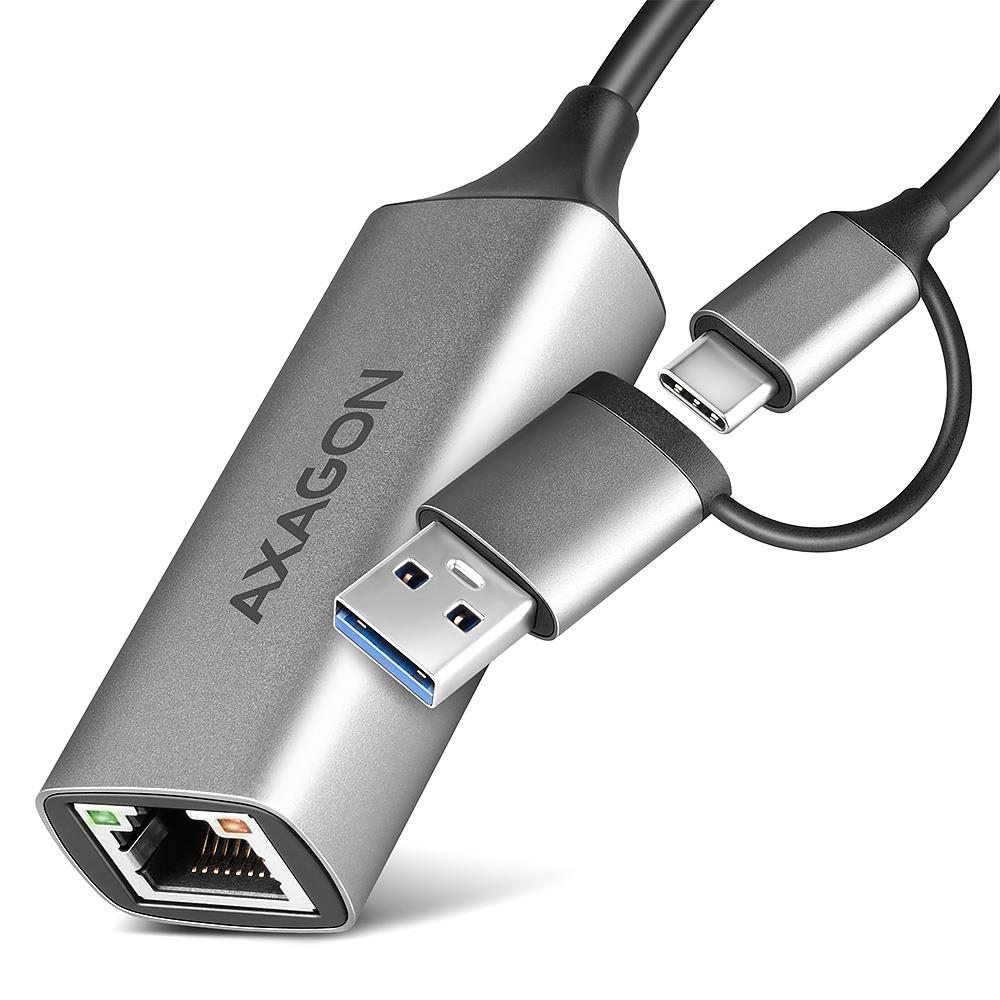 Verkkoadapteri USB-C 1 Gb, ADE-TXCA AXAGON