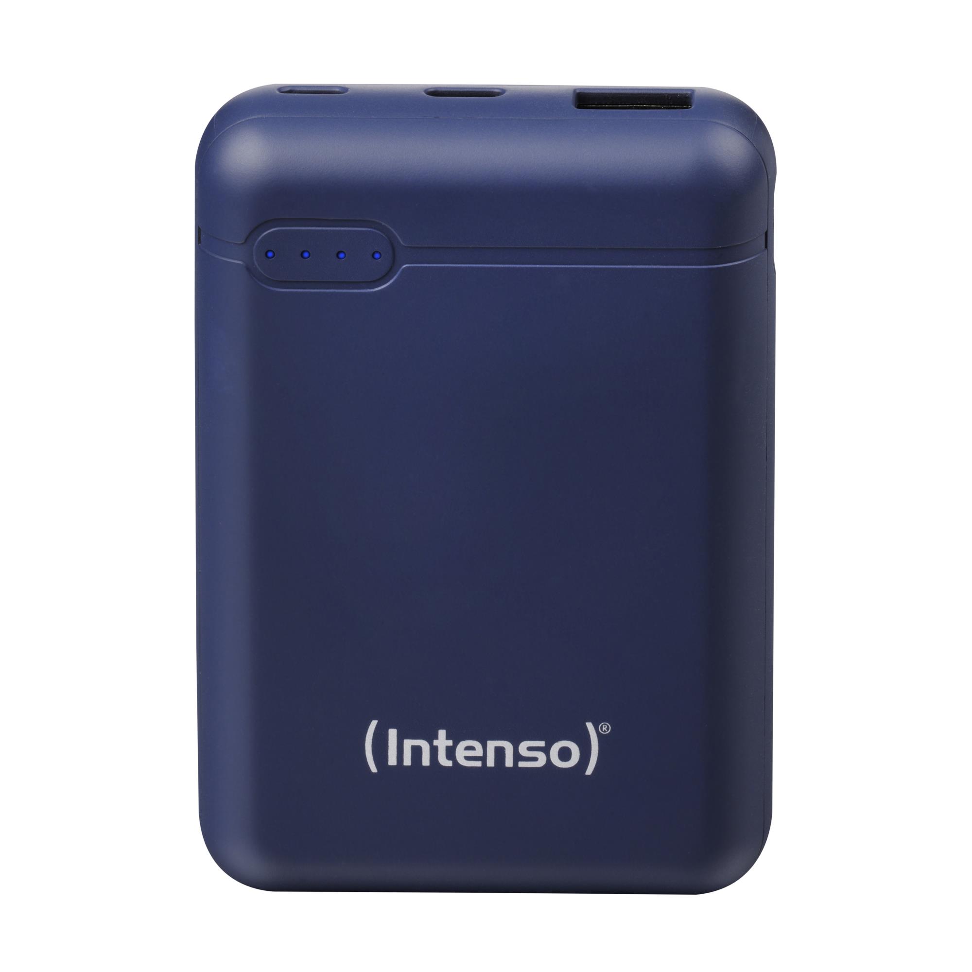 Varavirtalähde USB 10000mAh tummansininen XS10000 Intenso