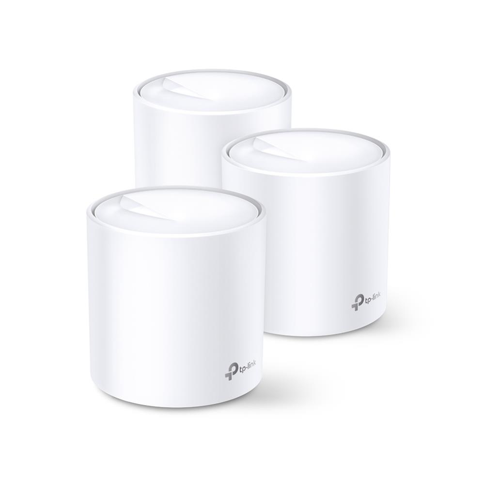 Langaton reititin TP-Link Deco X60 Wi-Fi 6 Mesh 3000 Mbps 3 kpl