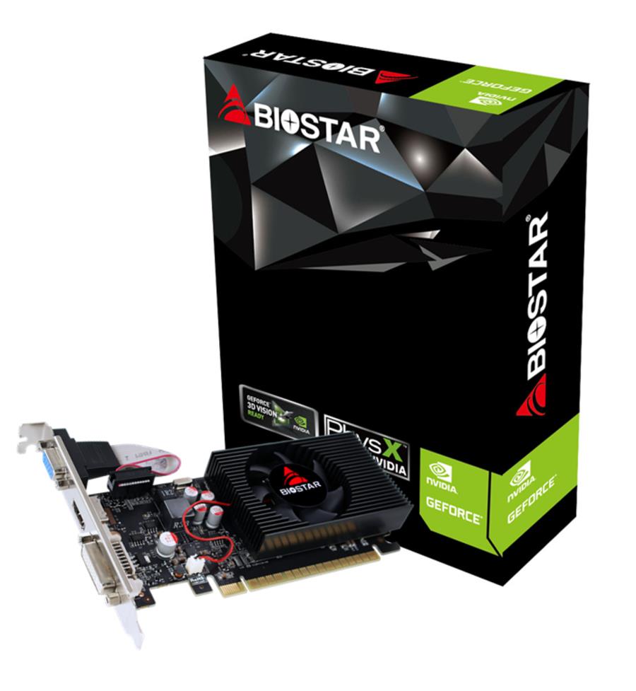 Biostar GeForce GT730 NVIDIA GeForce GT 730 4 Gt GDDR3 -näytönohjain