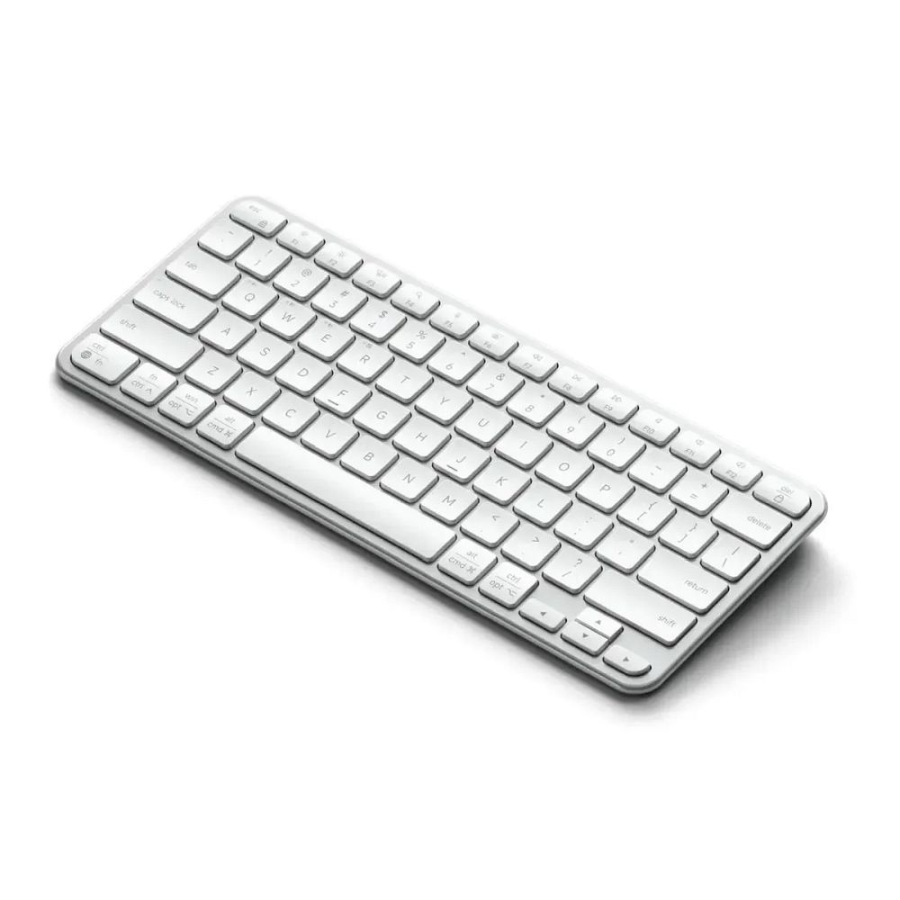 Langaton näppäimistö QWERTY Satechi Slim EX1 Mac / PC ST-KEX1S-EN, hopea