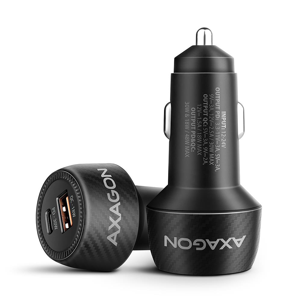 Autolaturi USB 2-porttinen 48W PWC-PQ48 AXAGON