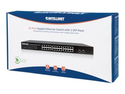INTELLINET 561044 24-Port Gigabit Switch