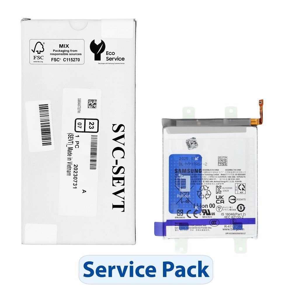 ServicePack Akku EB-BS928ABY SAMSUNG S24 Ultra S928B GH82-33387A
