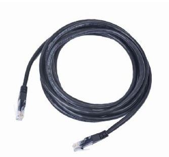 Kytkentäkaapeli CAT5E UTP 1 m/musta PP12-1M/BK GEMBIRD